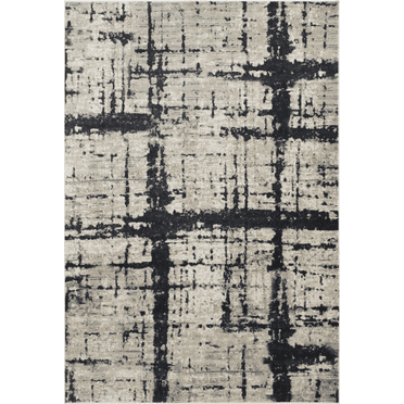 Allstar Rugs Cream Modern & Contemporary Rectangular Accent Rug