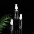 thumbnail image 2 of Juego de 6 botellas pulverizadoras portátiles de viaje para dispensar líquidos cosméticos, rellenables, con pulverizador de niebla fina (blanco, 2 de 30 ml, 2 de 60 ml y 2 de 100 ml), 2 of 6
