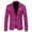 Hot Pink, variant on toraway Men Suit Pants White Casual Men's 3D Sequin Suit Printed Pocket Lapel Button up Suit Suit Style One M
