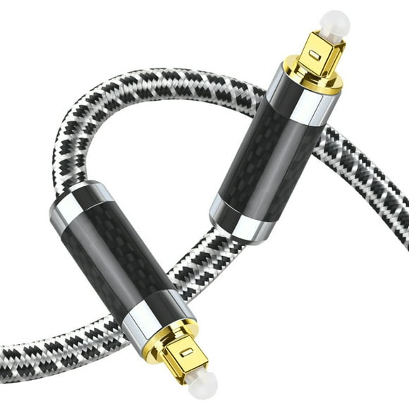 Optical Cable 3m Digital Audio Cable Toslink - Digital Audio Cable for Stereo, Home Cinema, Soundbar, TV, Xbox, PS