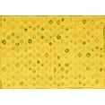 thumbnail image 1 of Ahgly Company Indoor Rectangle Abstract Yellow Modern Area Rugs, 6' x 9', 1 of 4