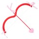 thumbnail image 4 of 1 Juego de disfraces de Cupido con lazo y flecha de Cupido, accesorio para disfraz de San Valentín, suministro para fiesta, 4 of 7