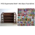 thumbnail image 3 of Estante de supermercado en miniatura para casa de muñecas a escala 1:6, minicomida, refrigerio y bebida para muñecas Blyth BJD, accesorios de juguete, 3 of 5
