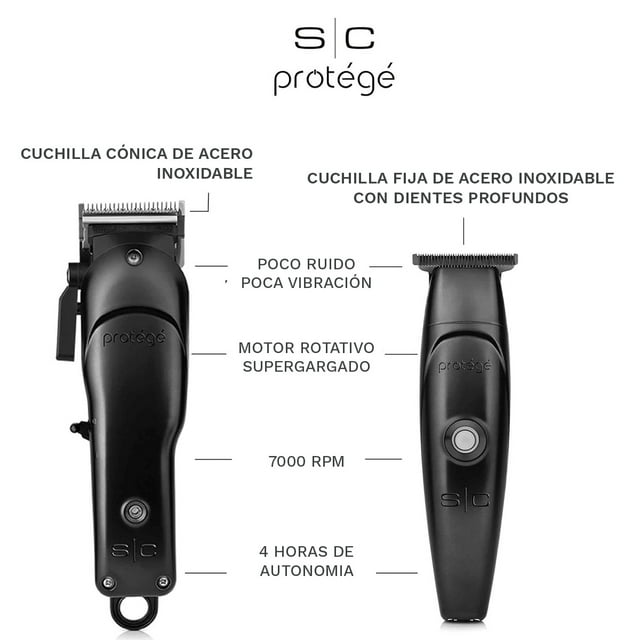 Kit Barbería Stylecraft Protégé Clipper & Trimmer Combo