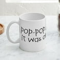 thumbnail image 4 of CafePress - Pop Pop Said It Was Okay Mug - 11 oz Ceramic Mug - Novelty Coffee Tea Cup, 4 of 6