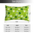 thumbnail image 4 of Disketp Pillow Covers St Patrick'S Day7 Pattern Throw Pillow Case Cushion Covers,Cushion For Bedroom,Couch,Home-16"X24", 4 of 8