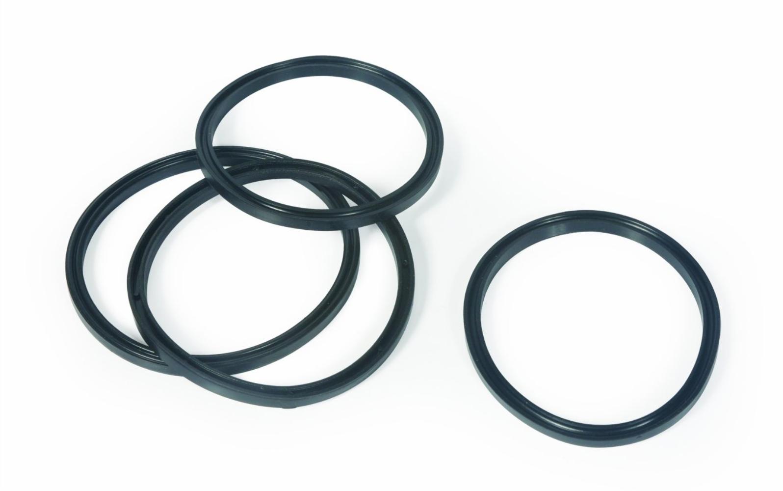 39834 Replacement Sewer Fitting Gaskets, & 4 in 1 Adapter, 4 Pack, Replacement gaskets