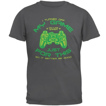 Turned Off My Game For This Mens T Shirt (Best Turn Ons For Men)