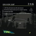 thumbnail image 3 of TAC Vanes TAC Driver Arrow Fletching 2.25" Gray 36PK, 3 of 5
