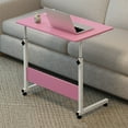 thumbnail image 3 of Bedside Laptop Desk,Liftable Bedside Table 60 Table Liftable C Table Compact and Lightweight, 3 of 10