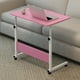 thumbnail image 5 of Mesa Auxiliar Elevable 60 X 40 Cm Marco de Metal en Forma de C Escritorio Móvil para Computadora Portátil Mesita de Noche Escritorio Lateral para Computadora Portátil para Anggrek Otros, 5 of 8
