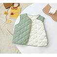 thumbnail image 3 of Kiijoy Big Boys Winter Padded Vest Unisex Solid Color Sleeveless Jacket, Sizes 10-12, 3 of 3
