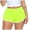 Yellow, variant on COMVALUE Women's Sexy Booty Shorts Retro Dolphin Shorts Sports Yoga Gym Running Hot Pants Sky Blue S