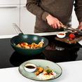 thumbnail image 2 of Westinghouse Wok with Lid, 11 Inches, Green, Cast aluminum, Kitchen, Kitchen Accessories, 2 of 4