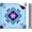 Lotus Floral, variant on Mahjong Mat and Coasters Set, 32 x 32 Inch Anti Slip Table Cloth with Ancient Coin Pattern, Noise Reduction Surface for Poker, Bridge and Board Games, Includes Storage Bag - Pink