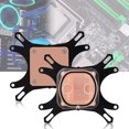 thumbnail image 3 of High Performance G1/4" Thread CPU Water Cooling Block, Water Cooling Block, 50MM Fast Heat Dissipation For Intel 775/1150/1155/1156/1366 ANGGREK cpu cooler, 3 of 8