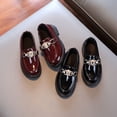 thumbnail image 3 of Zapatos individuales de primavera para niños y niñas, zapatos de cuero para niñas, zapatos de princesa de suela blanda para estudiantes, 3 of 5