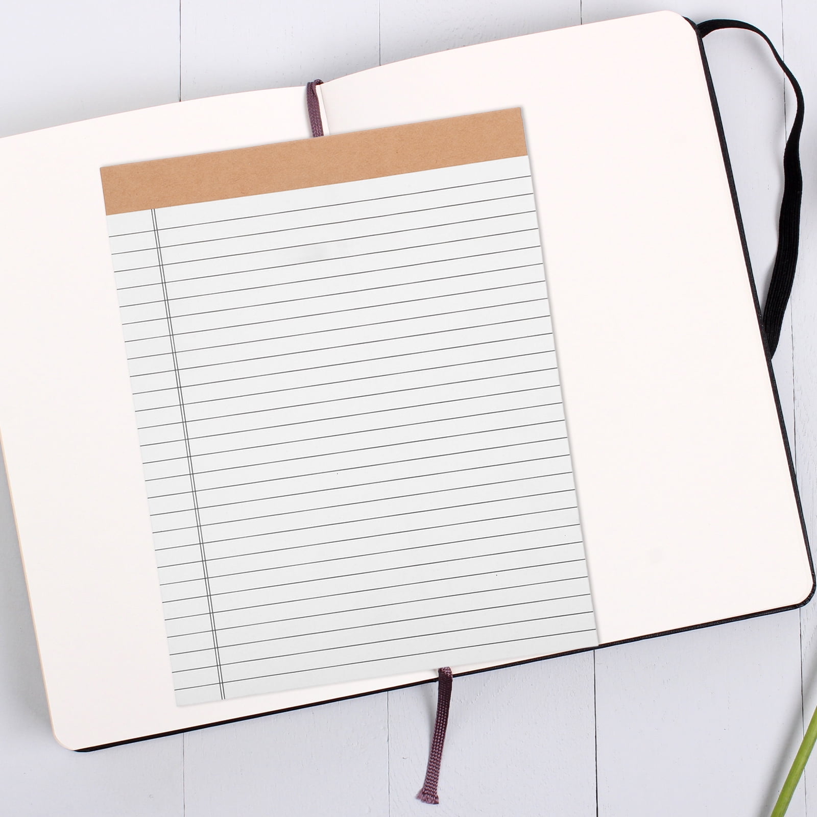10 Pack Legal Pads Writing Pad 8x11 Inch Lined Writing Note Pads Grocery List Notepad Narrow Ruled Writing Pads