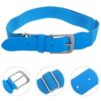GOOHOCHY Elasticized Waistband Softball Belt Imitation Leather 1Pcs Non-Slip Minimalist Design