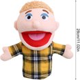 thumbnail image 4 of Family Hand Puppet School Family Puppet Interactive Show Puppet Role Play Toy Puppet With Removable Mouth Suitable For Children And Teenagers (Boys), 4 of 8
