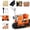 Gold Orange, variant on Portable Chainsaw Sharpener Jig Kit, Hand Crank Sharpening Tool with 3 Sharpening Burrs Cleaning Brush, Chain Saw Sharpener Accessories for Electric Chainsaw, Gardening
