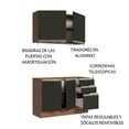 thumbnail image 4 of Cocina Integral Completa Modular Madesa Glamy 120cm MN 03, 4 of 5