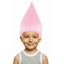 My Costume Wigs Pink Troll Wig Halloween Dress Up Cosplay