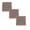 A*3, variant on High Density Sponge Sanding Block, Gray Bendable Handheld Sanding Pad for Wood Polishing, 100 Grit, 3 Pack