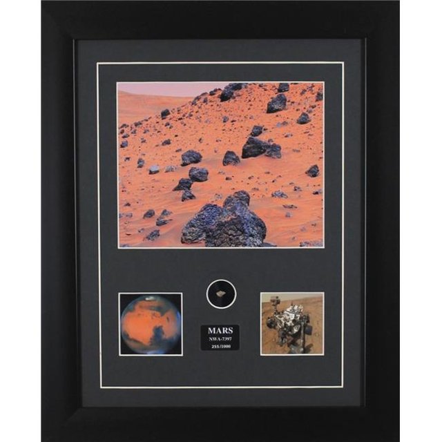 Century Concept CC2003 Mars Images avec Cadre Photo Spécimen Météore