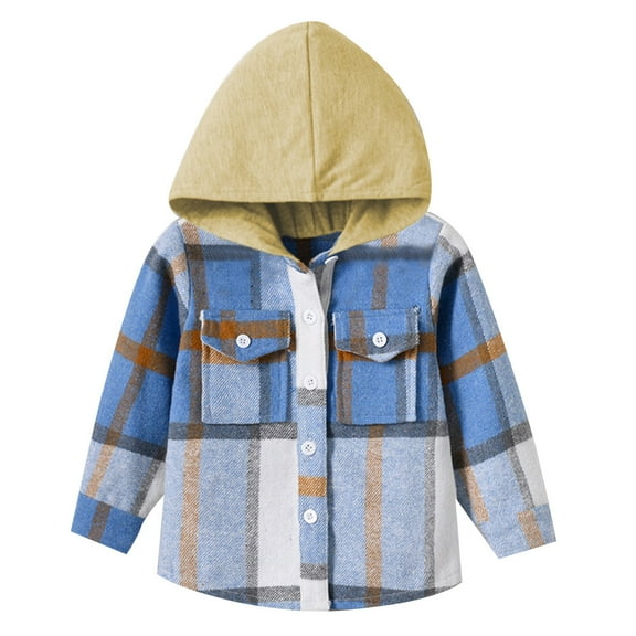 HIPYLO Kids Jackets Boys Size 7/8 Denim Jackets Camo Hoodie Boys Baby Boys Clothes 12-18 Months Girls Clothes 12 Month Boy Clothes 6 Month Girl, 12-18 Months