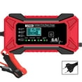 thumbnail image 1 of 12V 6A Smart Fast Charge Deep Cycle Lead-Acid Charger For Auto Motorcycle-, 1 of 8