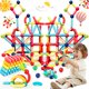 thumbnail image 1 of Bloques de construcción magnéticos StemTiles para niños pequeños de más de 3 años, 1 of 7