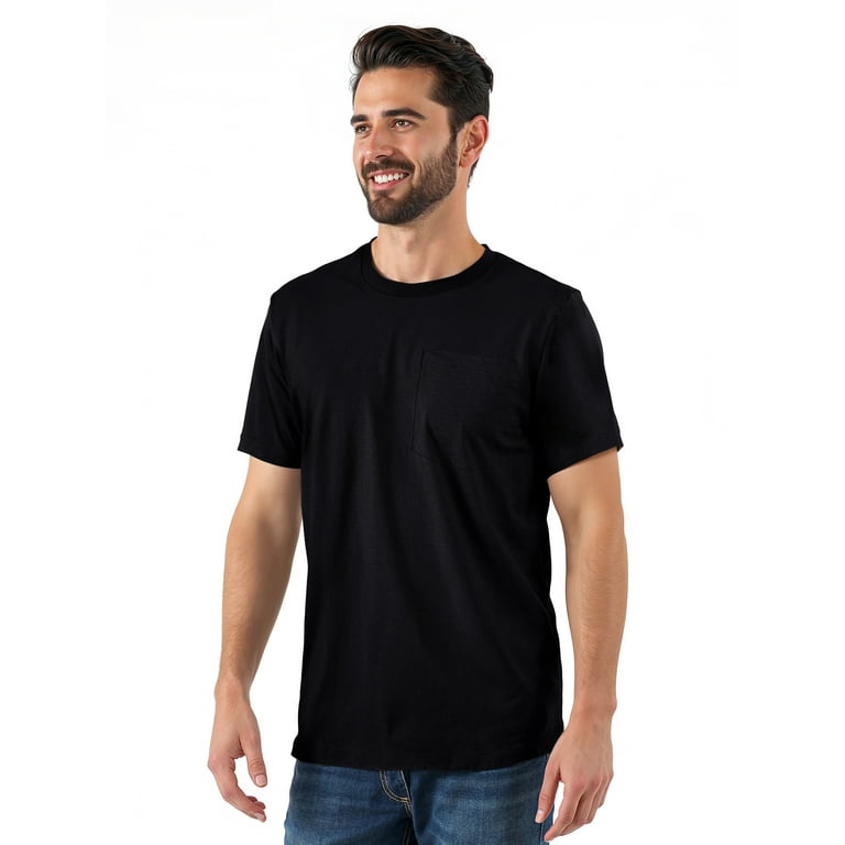 Brahma Men's Moisture-Wicking Pocket T-Shirts, 2-Pack photo 2