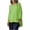 Green, variant on Chbgutlmr Plus Size Tops for Women Lightweight Long Sleeve Cotton Linen Shirts High Low Hem Oversized Blouses
