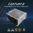 thumbnail image 5 of MONTECH Century II - 750W High-End ATX Gaming Power Supply - 80 Plus Gold - Efficiency - Fully Modular - ATX 3.1 & PCIe 5.1 Ready with 12V-2x6 Cable - Zero RPM Low - 10 Years Warranty, 5 of 7