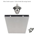 thumbnail image 4 of Cap Catcher Caja De Tapas De Botellas Montada En La Pared Duradera De Acero Inoxidable Con Abrebotellas Yuarrent HA028389-01, 4 of 6