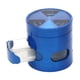 thumbnail image 2 of Hierba gruesa sal de hojas de sal, molinillo de 4 capas, trituradora de pimienta de vanilla, molino de especias, herramienta de filtro de molienda con bandeja de recolección azul gadget Inevent HA011039-05, 2 of 6