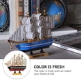 thumbnail image 7 of Tineasur Sailboat Figurine Ornament Nautical Decor Multi 1Set Home Decor Item, 7 of 7