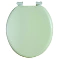 thumbnail image 2 of Dream Bath Soft Cushioned Round Front Toilet Seat with non-slip seat and quick-attach easy install hardware, White, 2 of 2