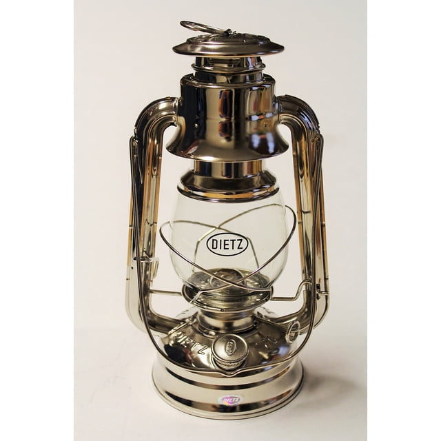 Lámpara de aceite Dietz #76 niquelada 25 cm 235 ml de combustible