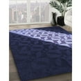 thumbnail image 2 of Ahgly Company Indoor Square Patterned Periwinkle Purple Area Rugs, 8' Square, 2 of 6