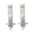 thumbnail image 1 of LOVIVER 2 Pièces LED Ampoules de Phare Plug and Play Non Polarité Installation Facile, 1 of 8