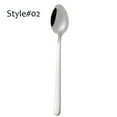 thumbnail image 2 of Ludlz Stainless Steel Grapefruit Spoons for Citrus Fruit, Finish Serrated Grapefruit Spoons, Watermelon Dessert Spoon, 2 of 7