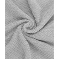 thumbnail image 3 of Feather and Stitch Premium 100% Cotton 6-Piece Towel Set, Grey – Soft, Plush, and Absorbent Bathroom Towels, 3 of 5