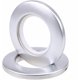 thumbnail image 1 of 50 Pieces Round Curtain Rod Rings Plastic Curtain Eyelet Rings Clips Inner Diameter 42mm Diy Rings For Window Curtain Cloakroom Door Curtains-XinHan, 1 of 5