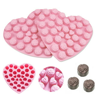 Mini Round Silicone Mold Heart Baking Mat Chocolate Drops Dog Pet Treats  Pan Semi Sphere Gummy Candy Cookies Mould Ice Cube Tray - AliExpress