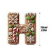 thumbnail image 3 of Seyotauo 26 Gingerbread Alphabet Letter Ornaments, Christmas A to Z Letters - Xmas Tree Hanging Ornaments for DIY Crafts, 3 of 3
