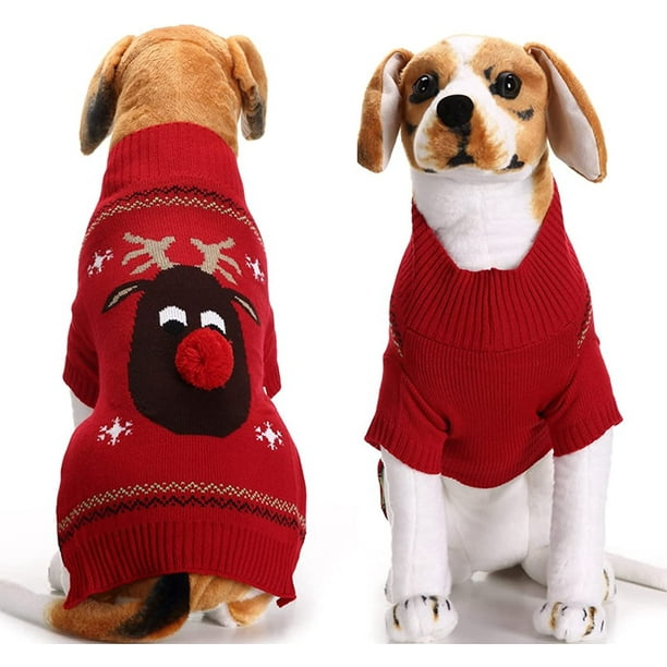 Large breed dog christmas sweaters outlet