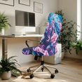 thumbnail image 3 of POLERO Sea Turtle Office Swivel Chair Cover, Wearproof Office Chair Covers Wear Resistant All-in-One High Back Chair Slipcover for Workspace, 3 of 7