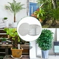 thumbnail image 5 of EPOTOOR Clear Thick Round Durable Sturdy Plastic Duty Sturdy Plant Saucer Drip Trays, 5 of 11